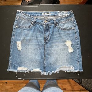 Denim skirt